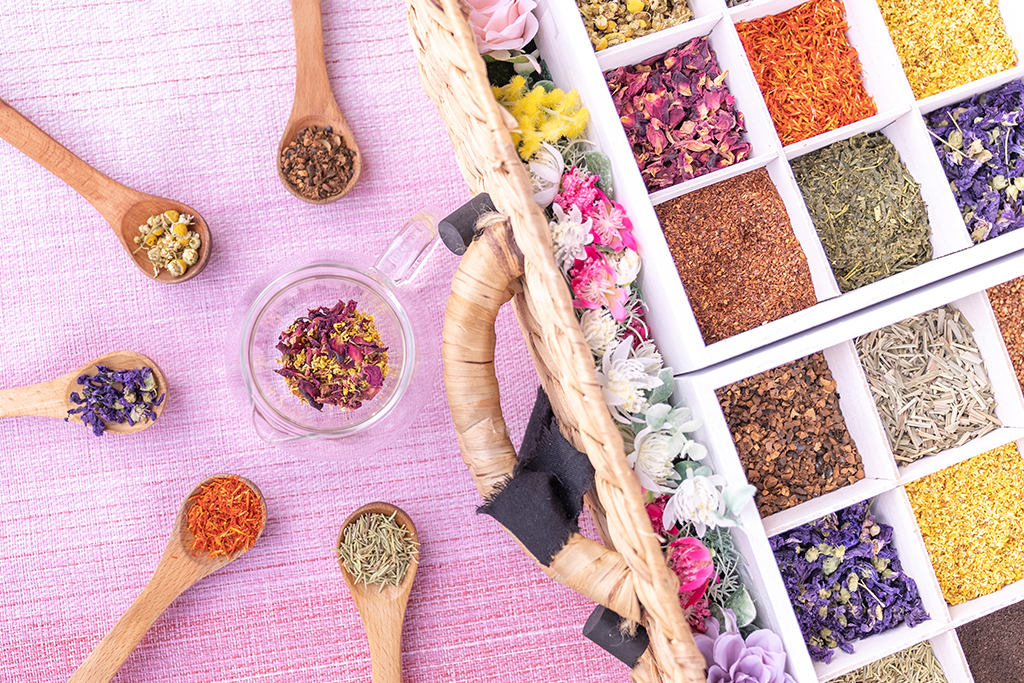 花びらビュッフェ